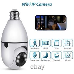 1080P HD Home Security Camera System 360° Wireless Outdoor Wifi Cam Night Vision