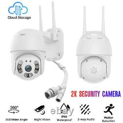 1080P HD Home Security Camera System Wireless Outdoor Wifi Cam Night Vision 4PCS