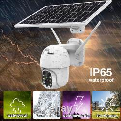 1080P HD Outdoor Security Solar Camera Battery Powered Wireless Cam Night Vision