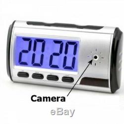 16GB Motion Activated DVR Alarm Clock Video Camera Nanny Cam NEW