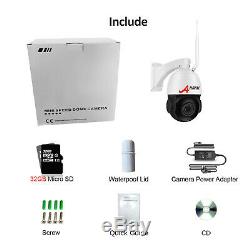 1940P Wireless Secuirty Camera WIFI 5MP PTZ Outdoor Monitor CCTV 2-way Audio 20X