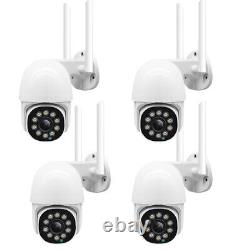 1-4set Wireless Wifi Security Camera System Outdoor 1080P Night Vision HD Cam US
