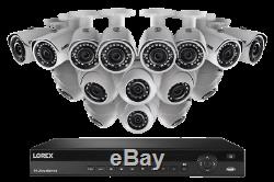 2K IP Security Camera System with 16 Channel NVR and 16 HD Outdoor 4MP HD IP Cam