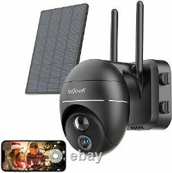 2PCS ieGeek Wireless 1080P WIFI IP Camera Outdoor CCTV PTZ Home Security IR Cam