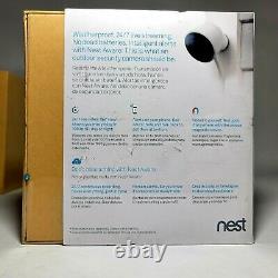 2 Google Nest Cam Outdoor Security Cameras NC2100ES BRAND NEW