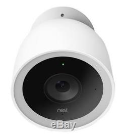 2 Pack Nest Cam IQ Outdoor Security Camera Pro 4K 12X Streaming HD Two Way Talk