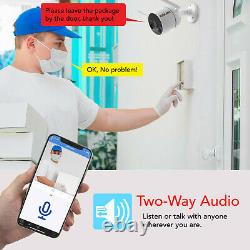 2 way audio cameras Wireless Security System with 7 Touchscreen, Long Range