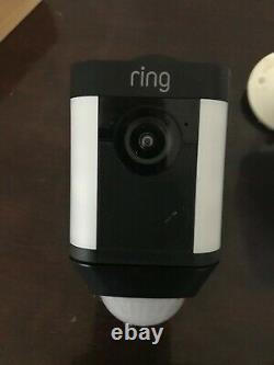 2x Ring Spotlight Cam Battery Indoor/Outdoor Security Camera (With Battery)