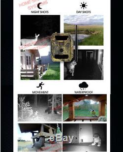 3G Trail Camera 16GB Outdoor Waterproof Security Cams Hunting Guard Scout Trail