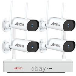 3MP Security Camera System Wireless Outdoor Wifi CCTV Home Audio Camera 8CH NVR