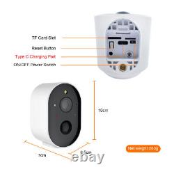3x 3MP WiFi Wireless Security Camera 2304x1290P Color Night Vision Smart Cam US