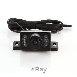 4CH Auto Vehicle Car Mobile DVR SD +4 Camera + IR Remote +Cable Security Cam Kit