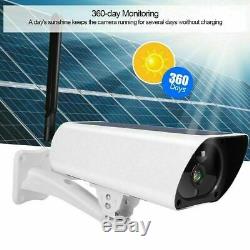 4G 2MP 1080P Solar Wireless IP Camera Outdoor Security CCTV Night Vision HD Cam