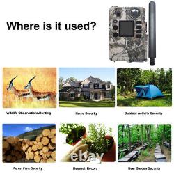 4G/LTE Cellular Game & Trail Camera Hunting Security Spy Cam for Verizon or AT&T
