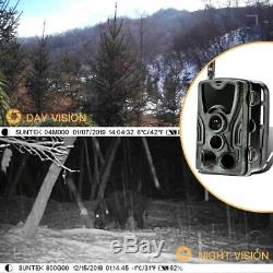4G MMS Cellular 16MP HD Video Game Wildlife Stealth Hunting Trail Camera Cam