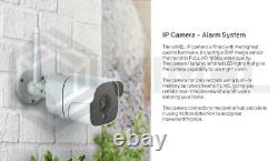 4G Wireless Home Alarm System WIFI Dual PIR Window Door Sensor Security Camera