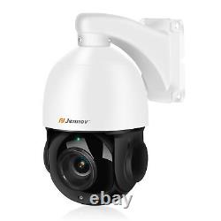 4K PTZ IP POE 8MP Security Camera 30x Zoom CCTV Outdoor Cam Compatible HIKVISION