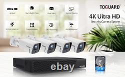 4K Video POE NVR Security Camera System 8MP 2160P IP Cam Night Vision+3TB