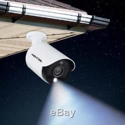 4 Pack Night Owl 5MP HD Bullet Camera with Built-in Spotlights CAM-4PK-C50XL