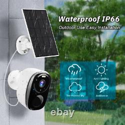 4 Pack WiFi Security IP Camera System Smart Outdoor IR Night Vision Cam 1080P HD