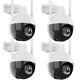 4x Home Security Camera System Smart Outdoor Wifi Night Vision Cam 1080P US Plug