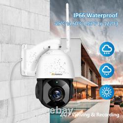 5MP 30X Zoom Wireless PTZ IP Security Camera Wifi Outdoor Auto Tracking Cam US