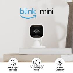 5 Camera Kit Blink Outdoor Wireless Security Camera and Mini Indoor Cam Bundle