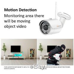 8CH 1080P Wifi NVR Wireless Security Camera System 4Pcs 960P HD IP Cam Home CCTV