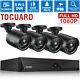 8CH 5MP DVR Security Camera System 4x 2MP 1080P IP Cam Home Outdoor Night Vision