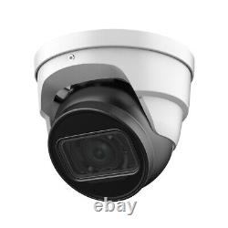 8MP IP Turret Security Camera Motorized lens 4K IR Eyeball Network Cam 3-Axis
