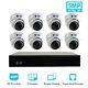 8 Channel 8MP 4K NVR 8 X 5MP 1920P PoE IP Cam Home Dome Security Camera System