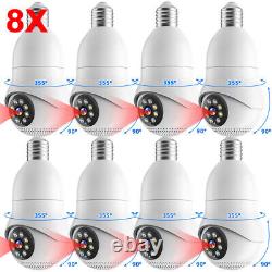 8x Wireless 5G WiFi Security Camera System Smart outdoor Night Vision Cam 1080P