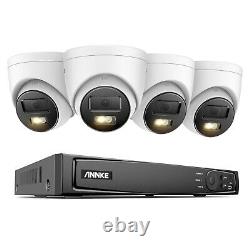 ANNKE 5MP Audio POE Security Camera System 8CH/16CH 4K NVR Outdoor Color Night