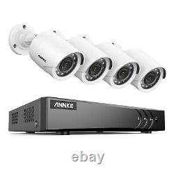 ANNKE 5MP Lite 8CH DVR 1080P Security Camera System CCTV H. 265+ Human Detection