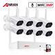 ANRAN 1296P Wireless Security Camera System Outdoor 8 Channel CCTV NVR Recorder