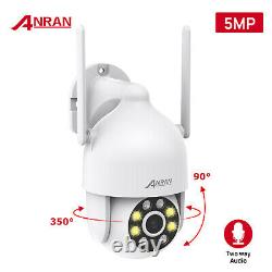 ANRAN 1296P Wireless Security Camera System Wifi PTZ IP Cam 8CH NVR Kit+1TB HDD