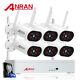 ANRAN 5MP Wireless Wi-Fi Security Camera System Outdoor 8CH NVR 2 Way Audio Lot