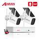 ANRAN Solar Security Camera Battery Powered System Wireless Wifi Audio Outdoor