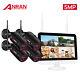 ANRAN Wireless Outdoor Security Camera System WiFi CCTV Home Camera 5MP 8CH NVR