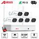 ANRAN Wireless Security Camera System 8CH Monitor CCTV 1296P 2TB Home Outdoor