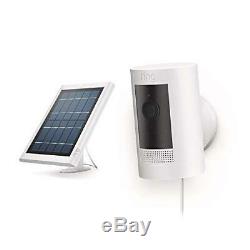 All-new Ring Stick Up Cam Solar HD security camera two-way talk Solar Panel