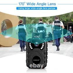 BOBLOV 1080P Police Body Camera Night Vision Law Enforcement Security Guard Cam