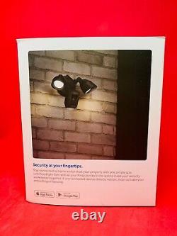 BRAND NEW RING FLOODLIGHT Camera Motion Activated OUTDOOR Security CAM- BLACK