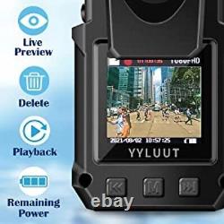 Body Camera Body Worn Security Cam 1080P Video Recorder Wearable Portable Cam