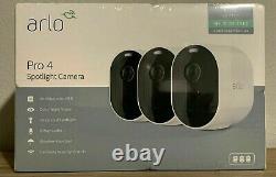 Brand New Arlo Pro 4 Spotlight Camera Indoor/Outdoor 2K Wireless Security Cam