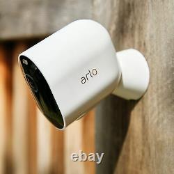 Brand New Arlo Pro 4 Spotlight Indoor/Outdoor 2K Wire-Free Security Cam (3-Pack)