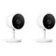 Brand New Nest Cam IQ Indoor Full HD Wi-Fi Home Security Camera 2-Pack White