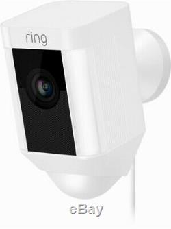 Brand New Ring Spotlight Cam Hard-Wired Security Camera White