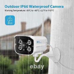 CCTV Smart Security Camera System Wireless WIfi Home Surveillance Cam Waterproof