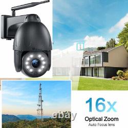 Ctronics 5MP Outdoor WiFi Security Camera 16X Optical Zoom, ptz Surveillance Cam
